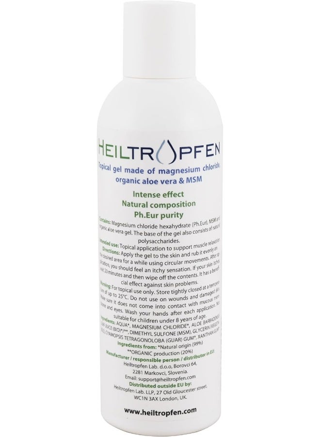 Heiltropfen Magnesium Gel with Aloe Vera & MSM - Image 4